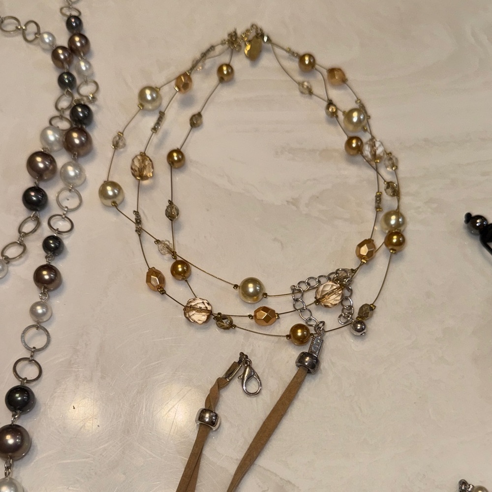 Mixed jewelry necklaces and bracelets - Picture 9 of 9